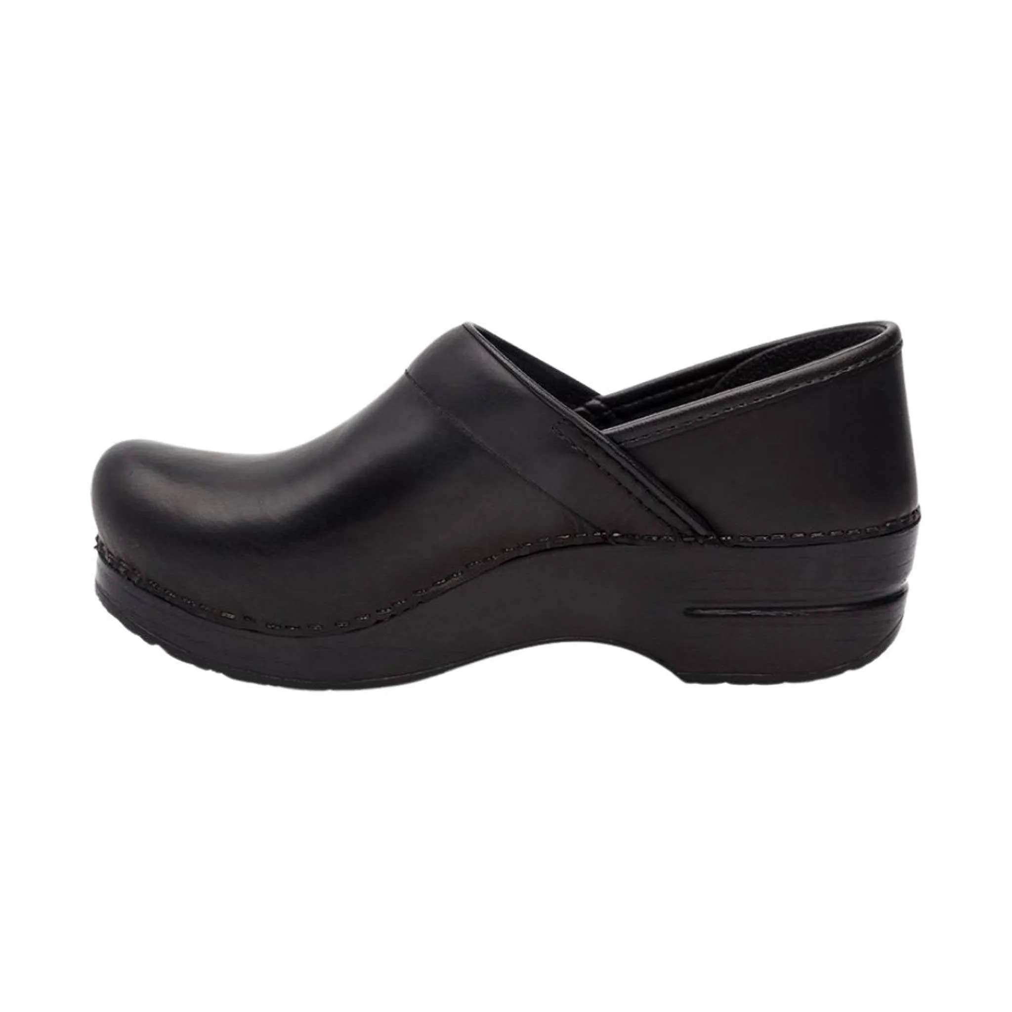 Dansko Women's Professional Clogs (Wide) - Black Cabrio