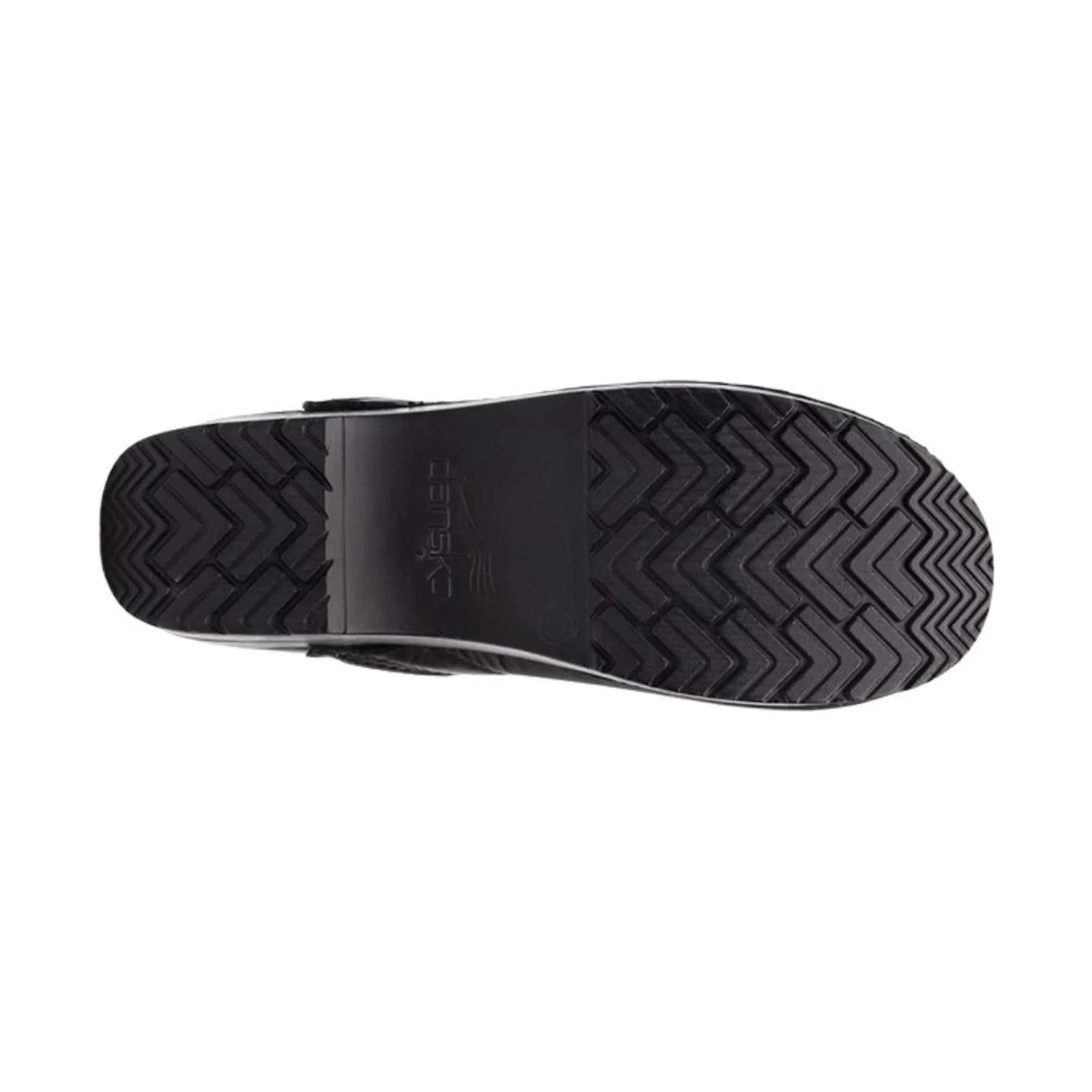 Dansko Women's Professional Clogs (Wide) - Black Cabrio