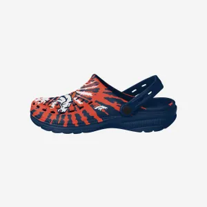 Denver Broncos Tie-Dye Clog With Strap