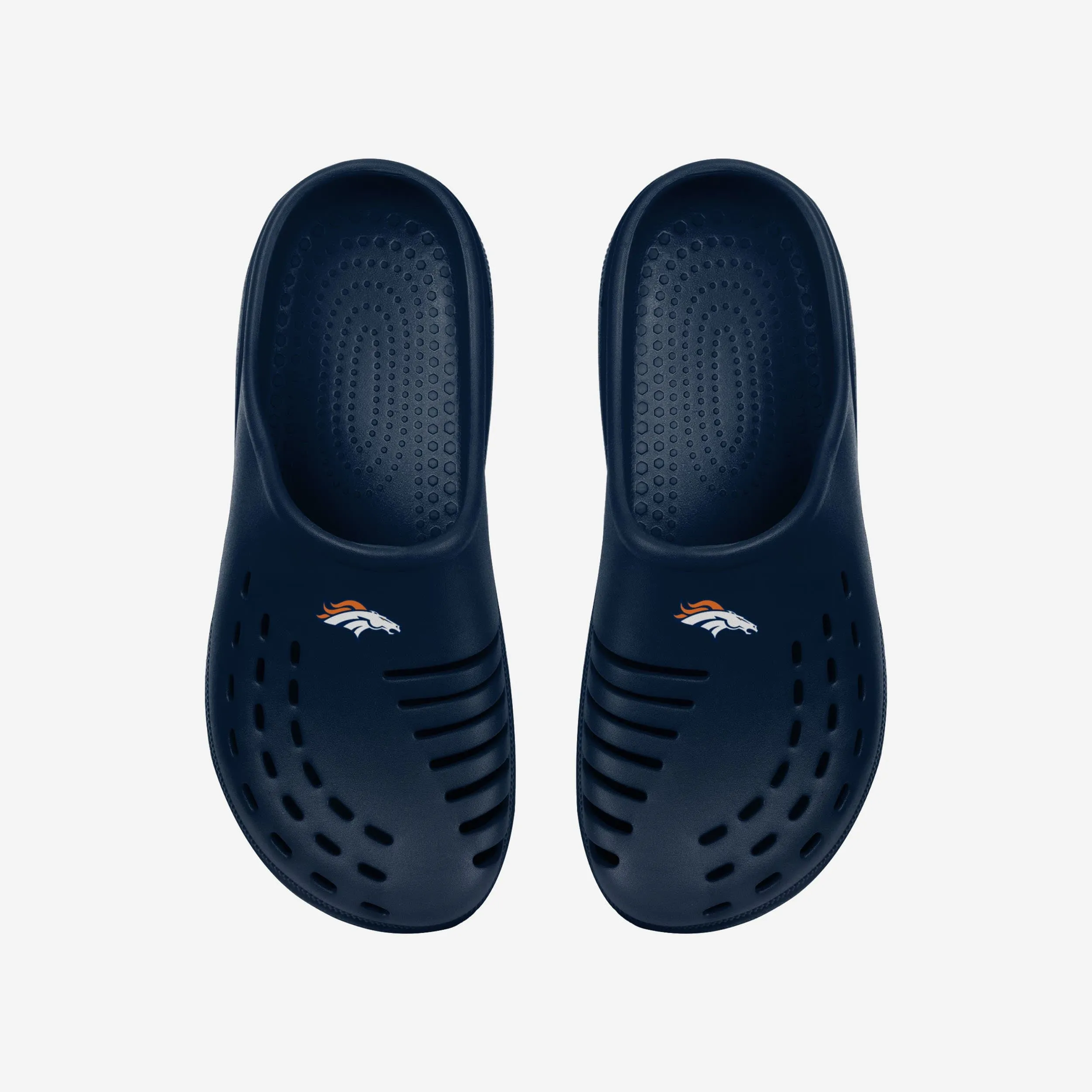 Denver Broncos Womens Solid Clog