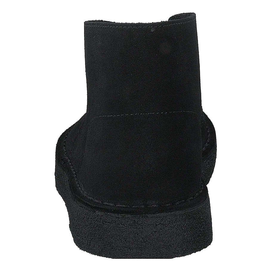 Desert Coal Black Suede
