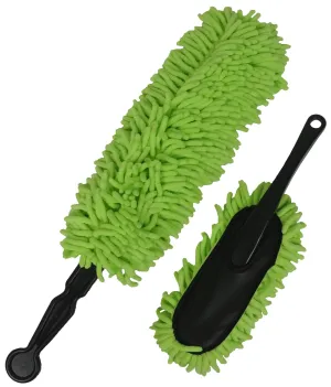 Detailer's Preference Microfiber Knobby Car Duster Set (2-Pieces)
