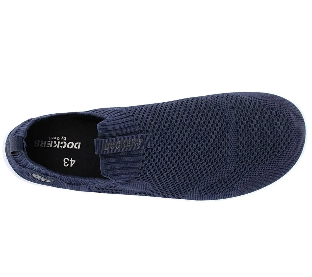 DOCKERS by Gerli 50FB001 - Herren Barfußschuhe Slip-On Schuhe Blau 700660