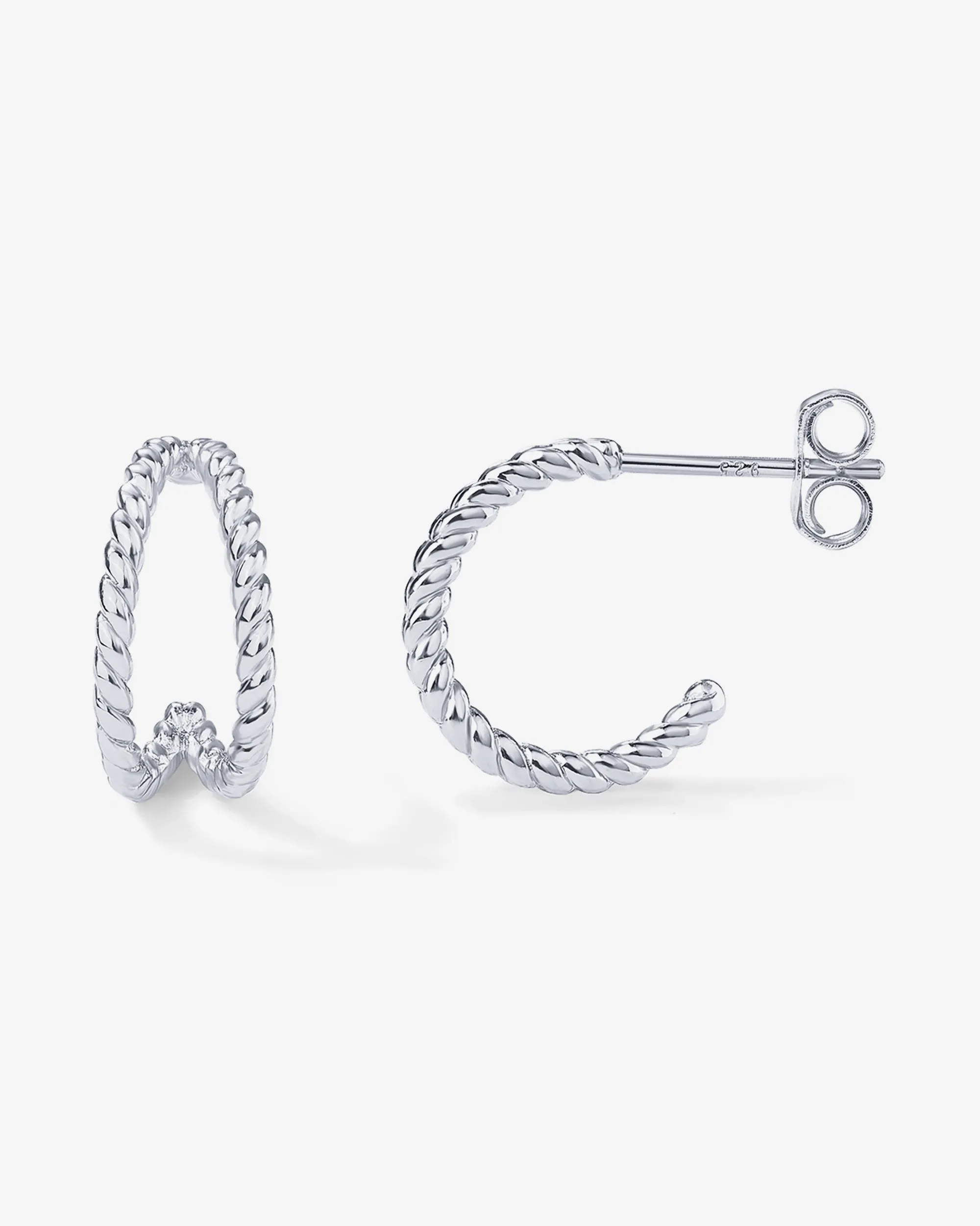 Double Twisted Rope Huggies