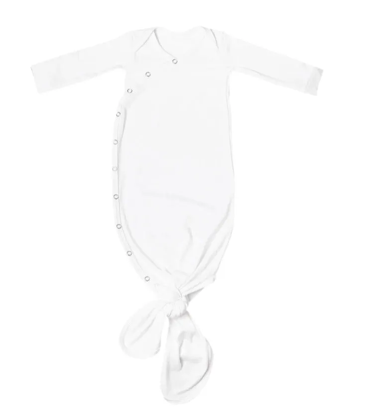 Dove Knotted Gown