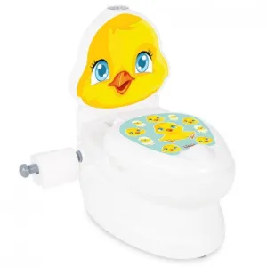 Educational Fun Toilet Bowl, Chick Design