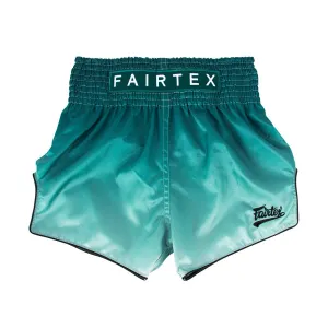 FAIRTEX GREEN FADE MUAY THAI SHORTS - BS1906