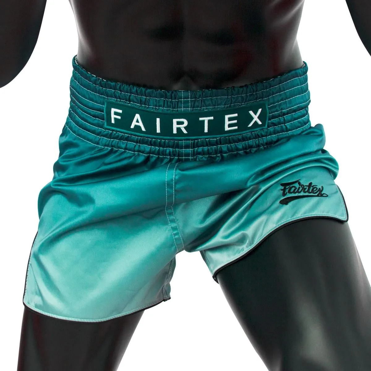 FAIRTEX GREEN FADE MUAY THAI SHORTS - BS1906