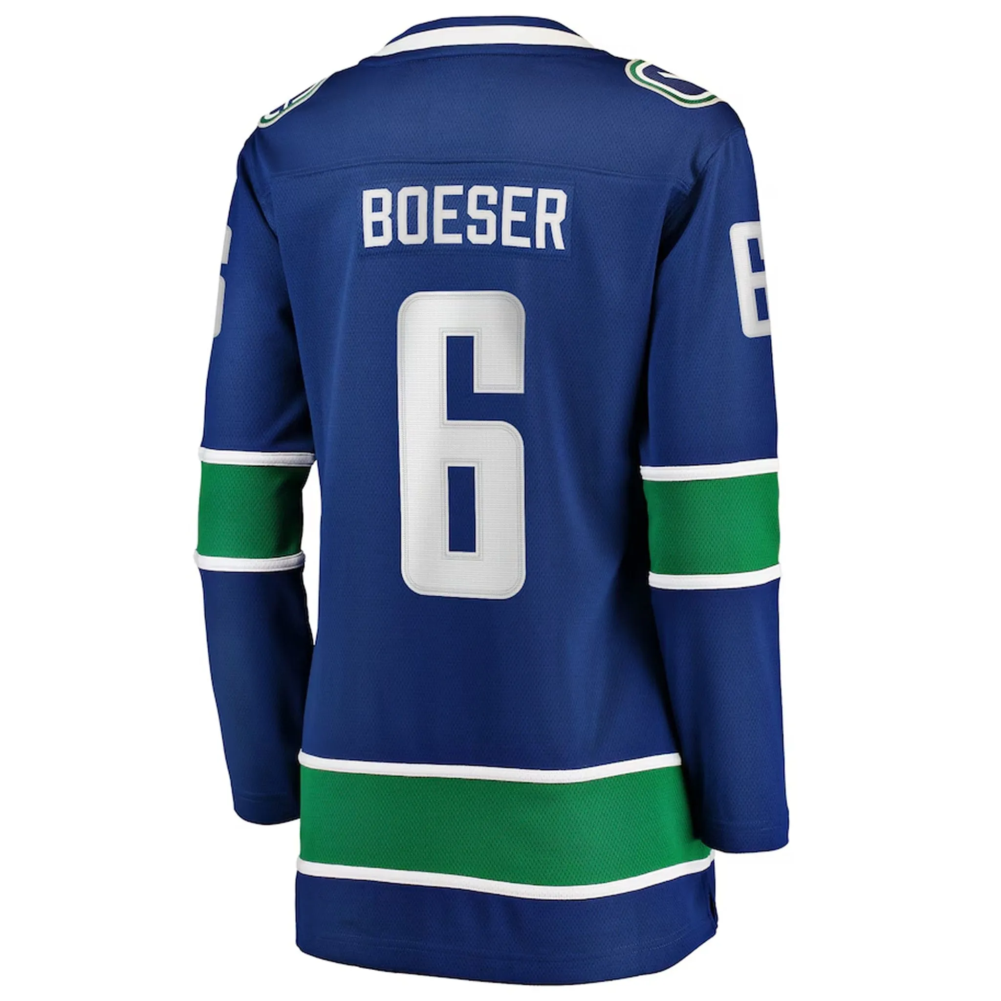 Fanatics Breakaway Womens Home Jersey - Vancouver Canucks Royal Orca - Brock Boeser
