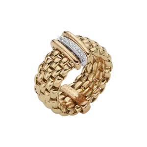 Fope Panorama Flex'it ring with diamonds