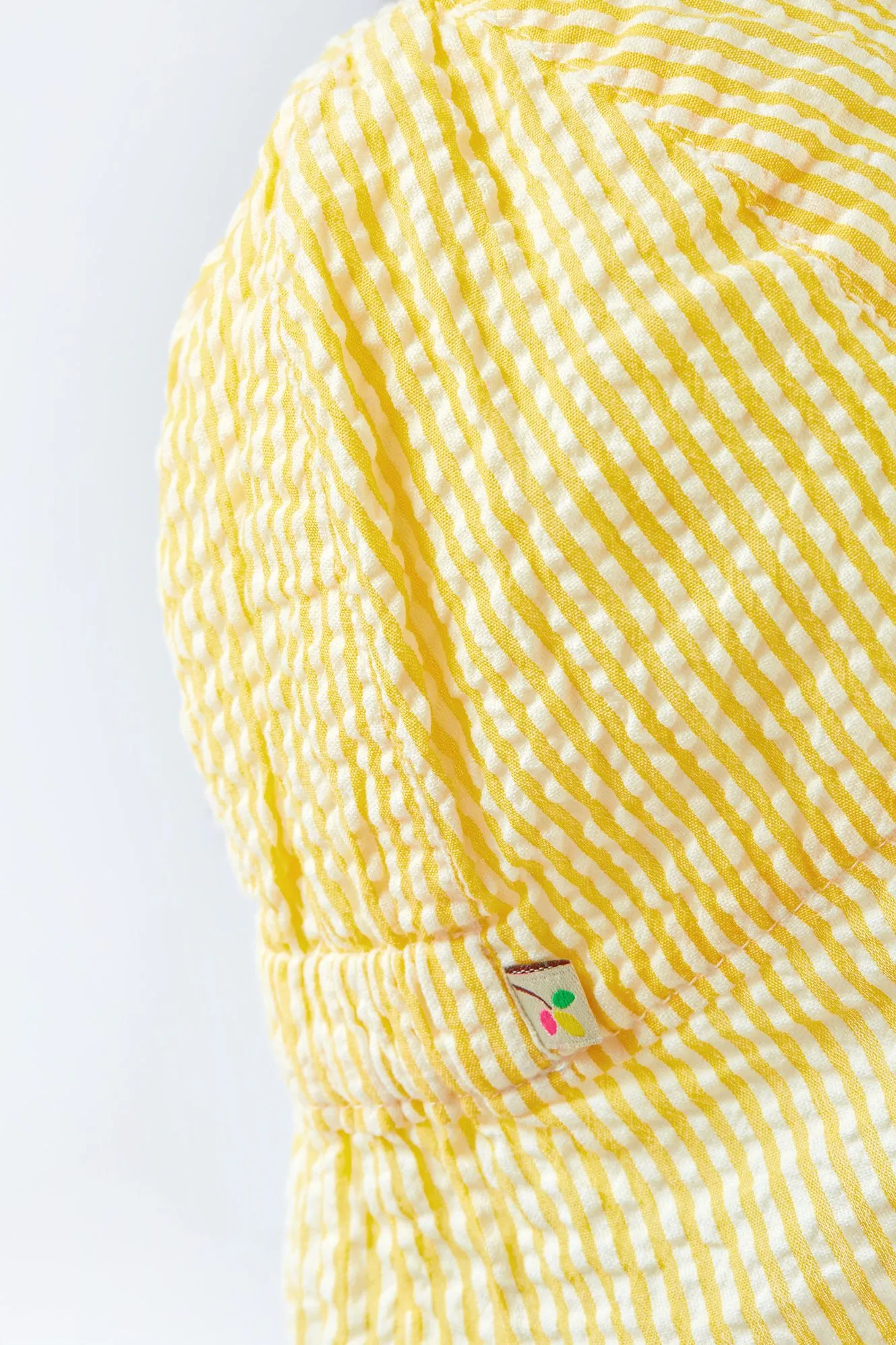 Frugi Baby Seersucker Legionnaires Hat