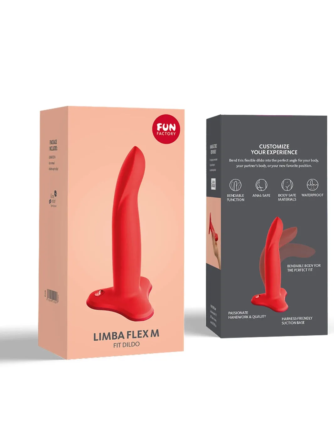 FUN FACTORY Limba Flex M Flexible Silicone Dildo