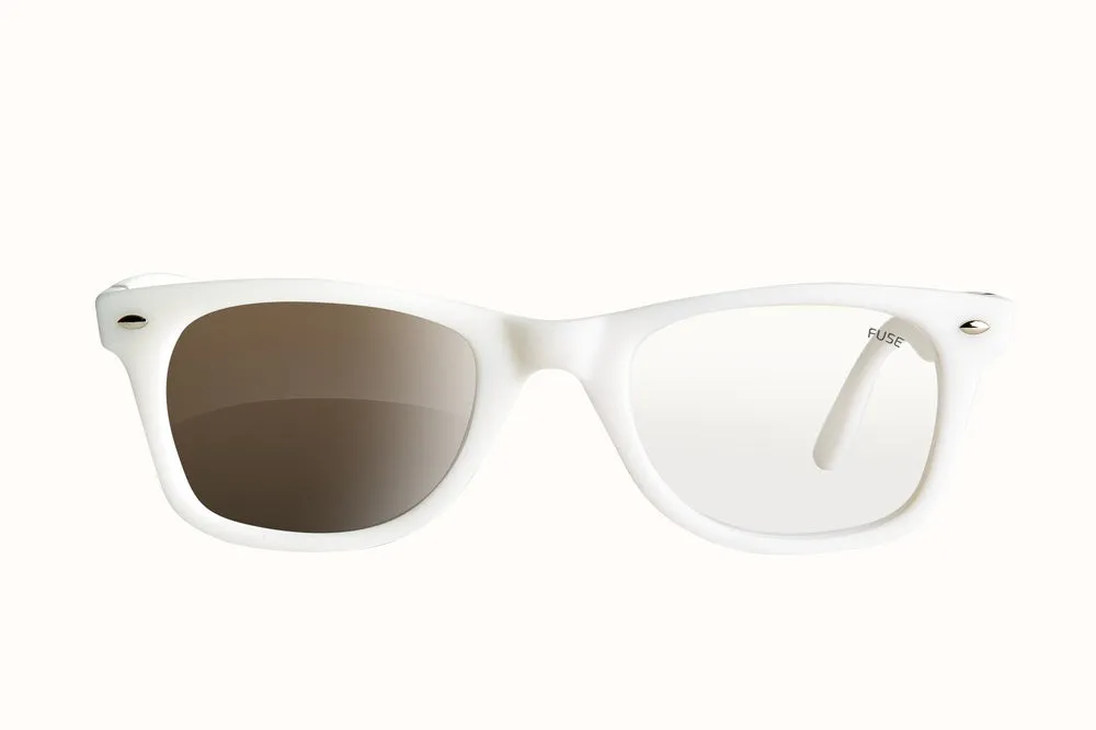 Fuse Prescription Summerland XS Sunglasses | Matte White