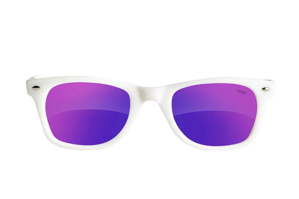 Fuse Prescription Summerland XS Sunglasses | Matte White