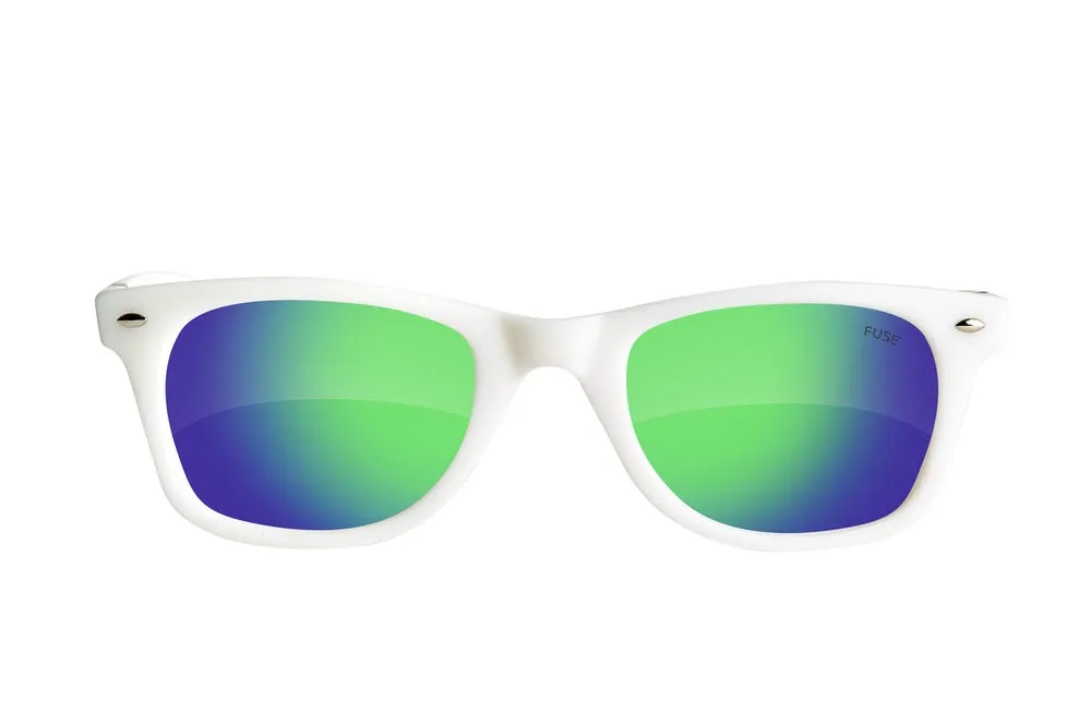 Fuse Prescription Summerland XS Sunglasses | Matte White