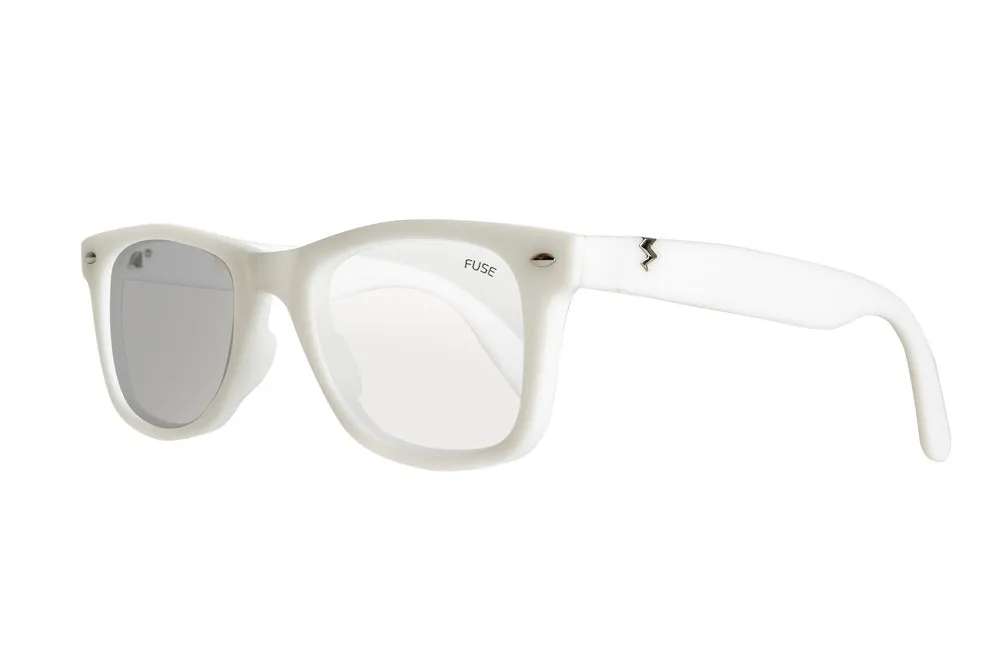 Fuse Prescription Summerland XS Sunglasses | Matte White