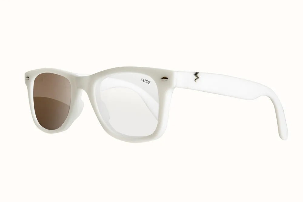Fuse Prescription Summerland XS Sunglasses | Matte White