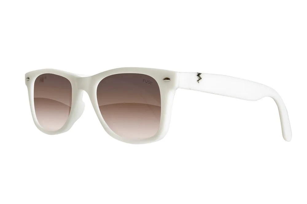 Fuse Prescription Summerland XS Sunglasses | Matte White