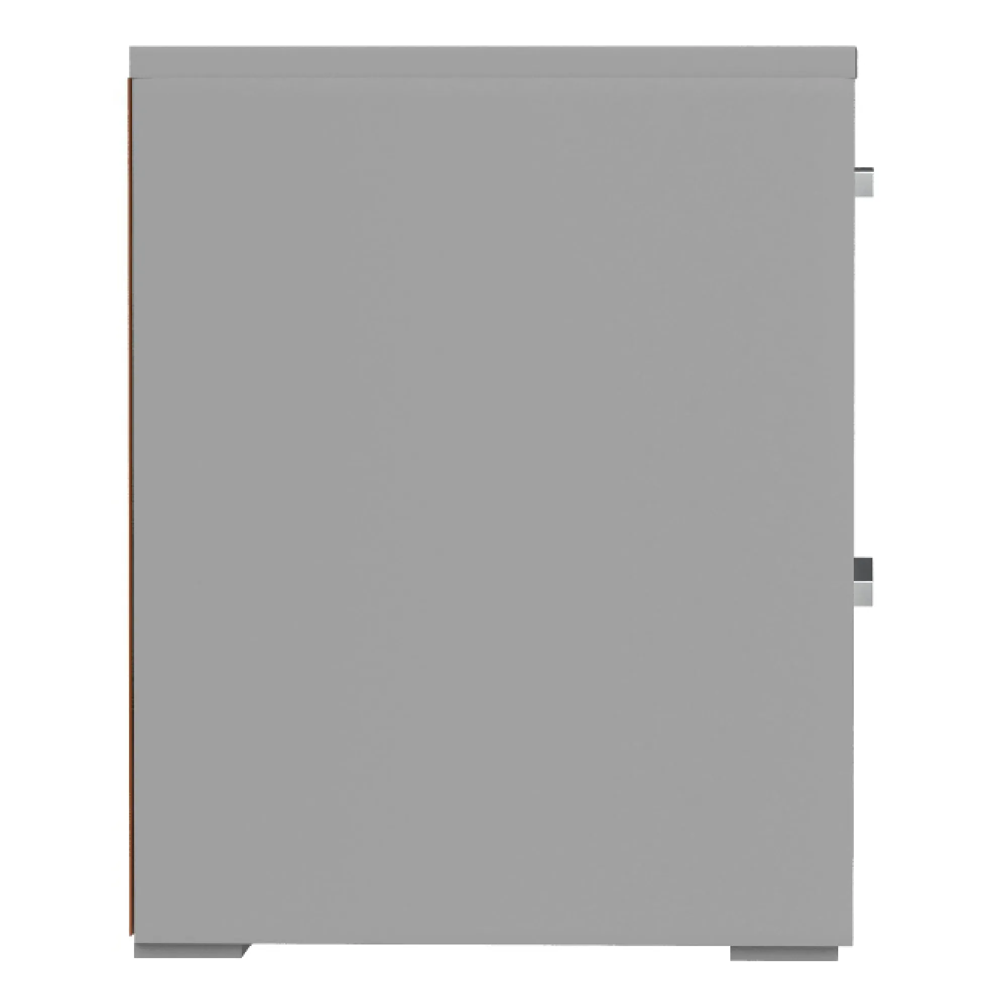 Gabriella right night table for bedroom decoration, light grey & white
