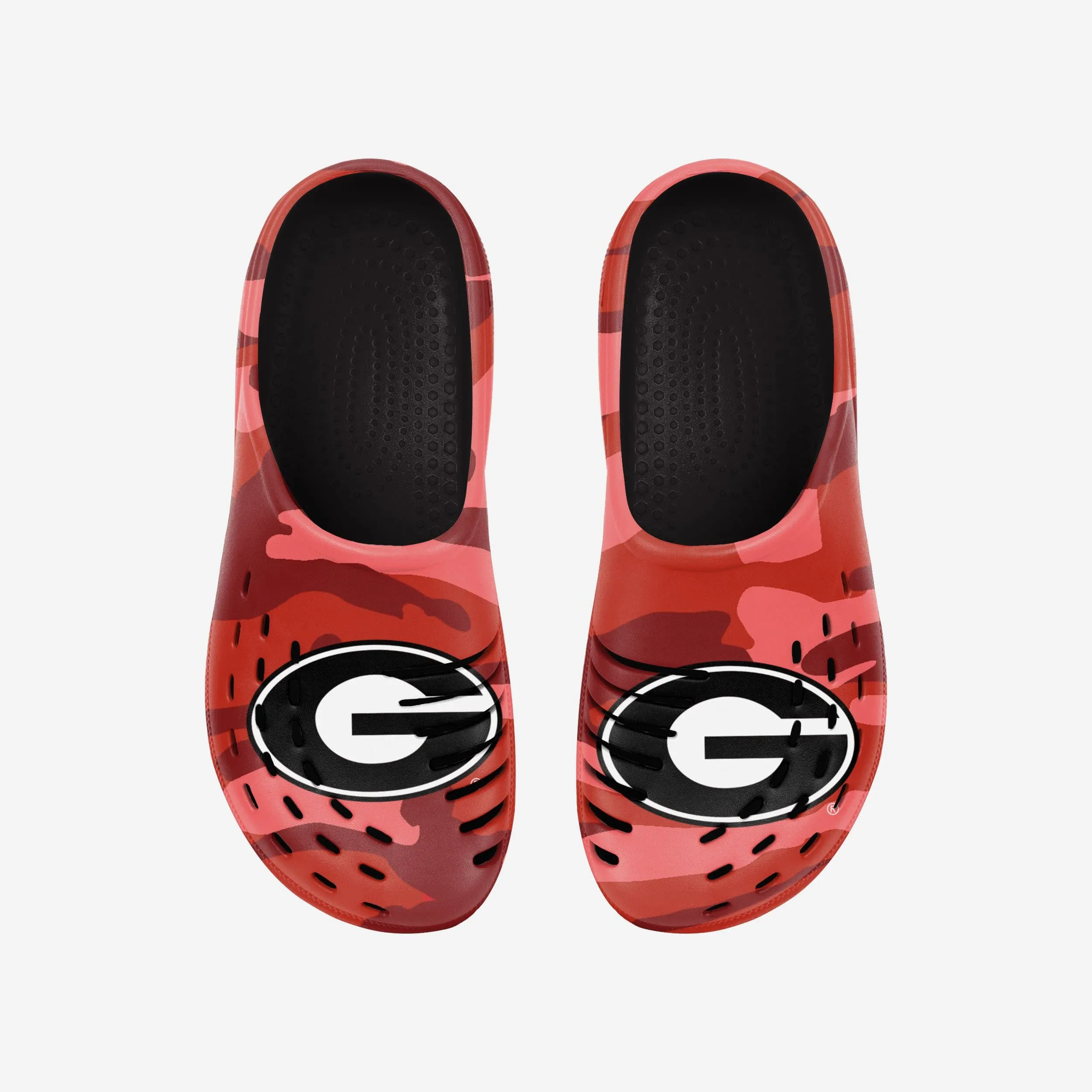 Georgia Bulldogs Tonal Camo Clog