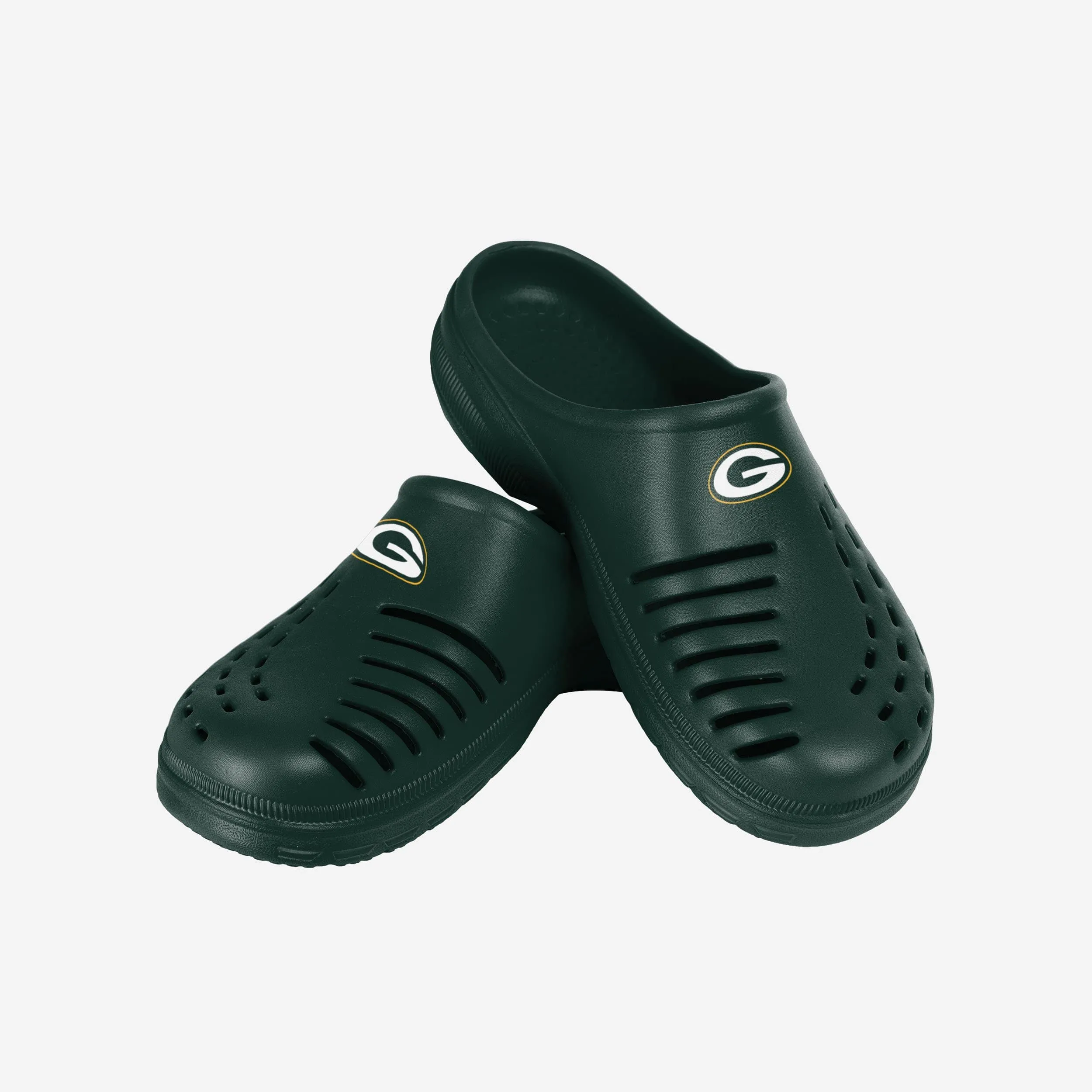 Green Bay Packers Mens Solid Clog