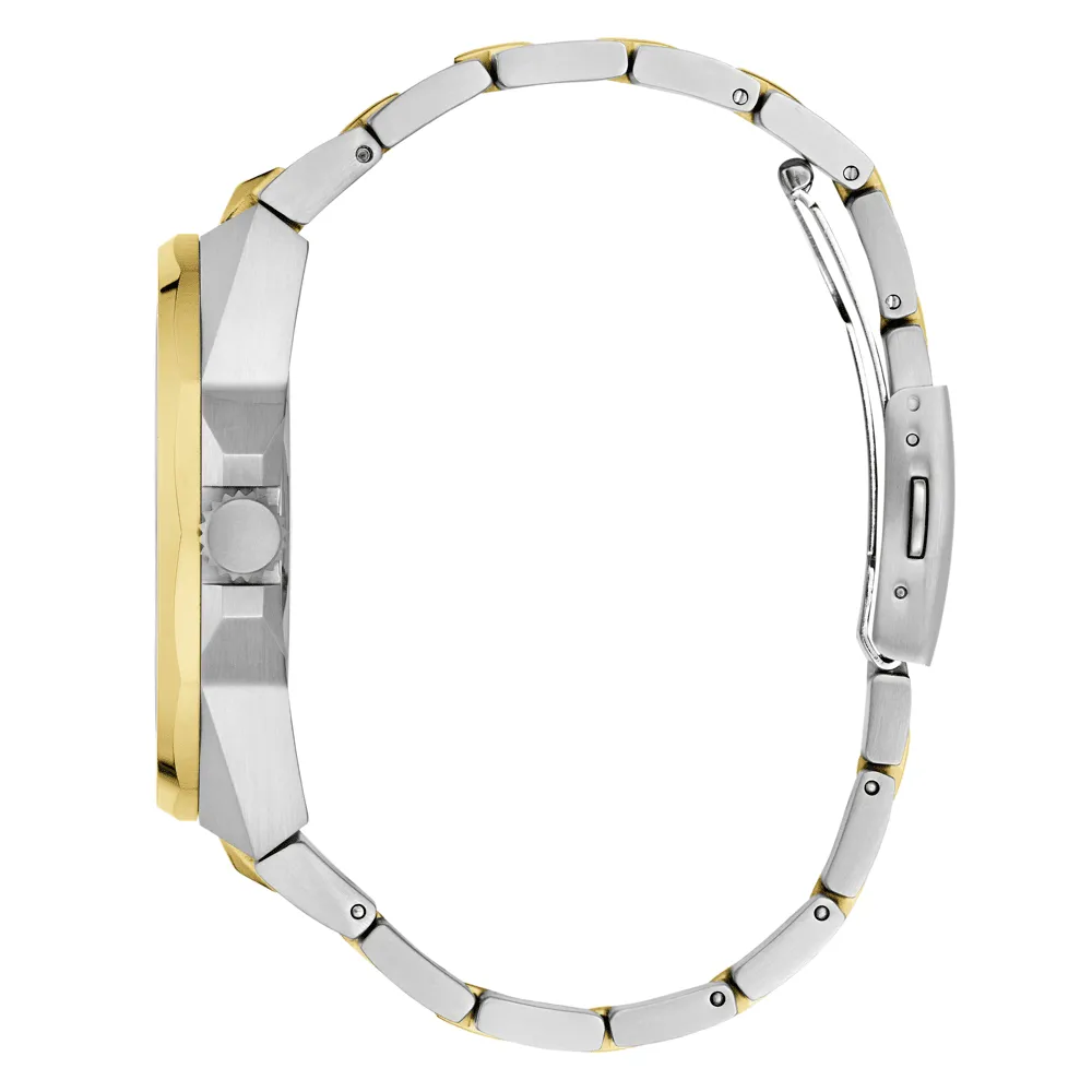 Guess Sport Dashboard Sport Two-Tone Silver and Gold-Tone Men's Watch GW0798G3