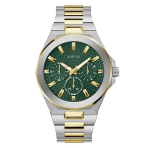 Guess Sport Dashboard Sport Two-Tone Silver and Gold-Tone Men's Watch GW0798G3