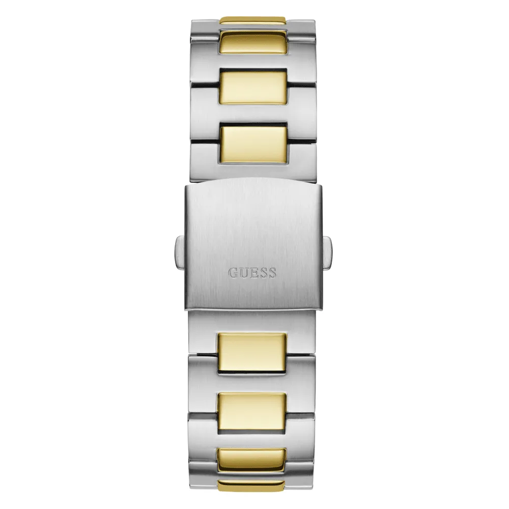Guess Sport Dashboard Sport Two-Tone Silver and Gold-Tone Men's Watch GW0798G3