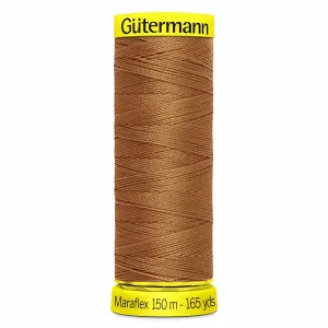 Gutermann 150m Maraflex Stretch Jersey Thread - 448 Burnt Orange
