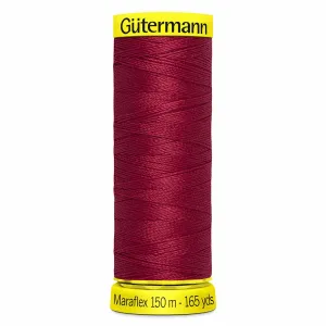 Gutermann 150m Maraflex Stretch Jersey Thread - 46 Garnet