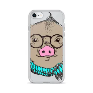 Hipster Pig iPhone Case
