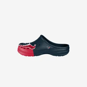 Houston Texans Youth Colorblock Big Logo Clog