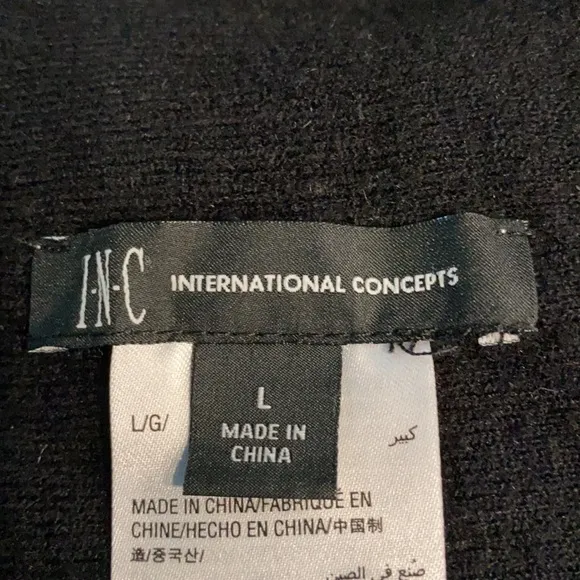 INC gorgeous open sweater/coverup
