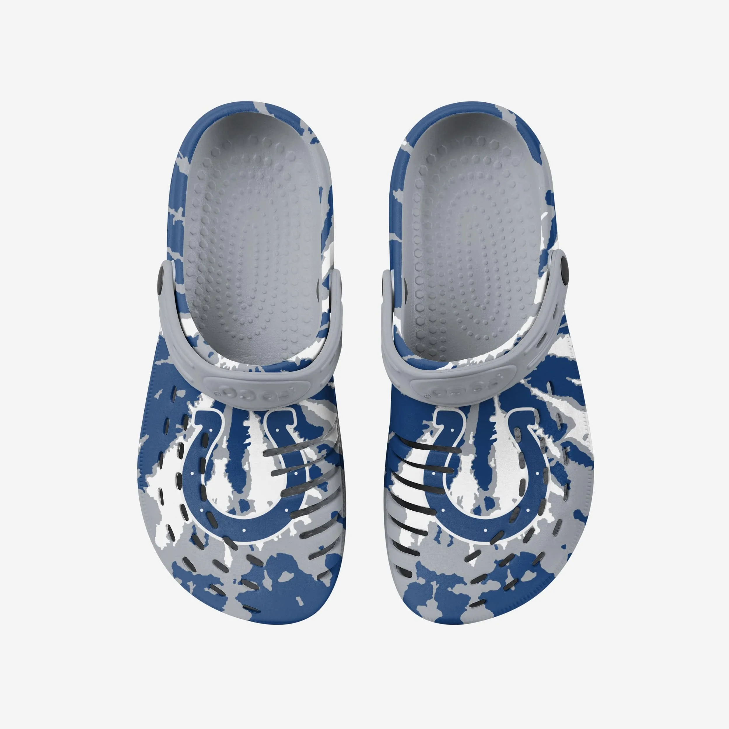 Indianapolis Colts Tie-Dye Clog With Strap