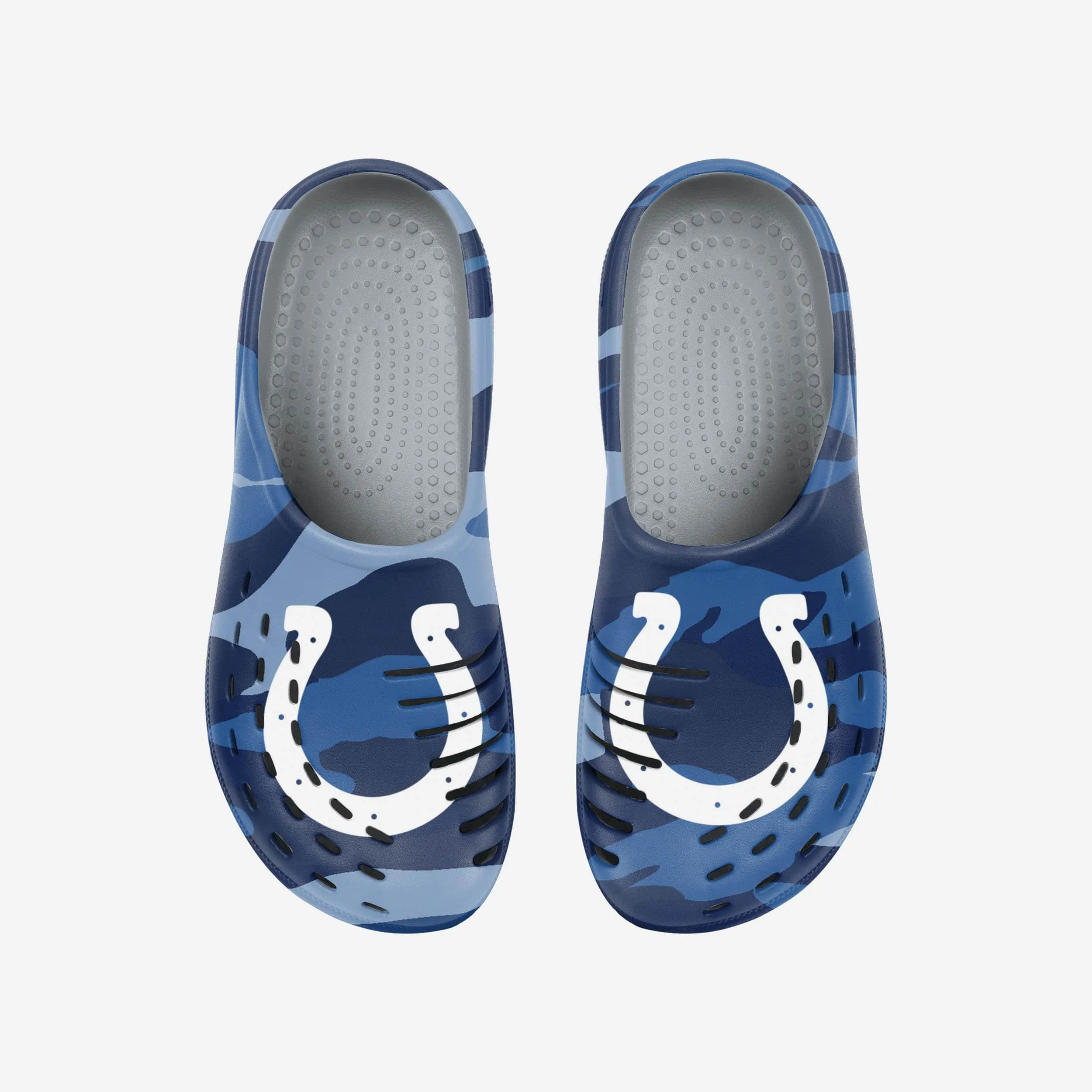 Indianapolis Colts Tonal Camo Clog