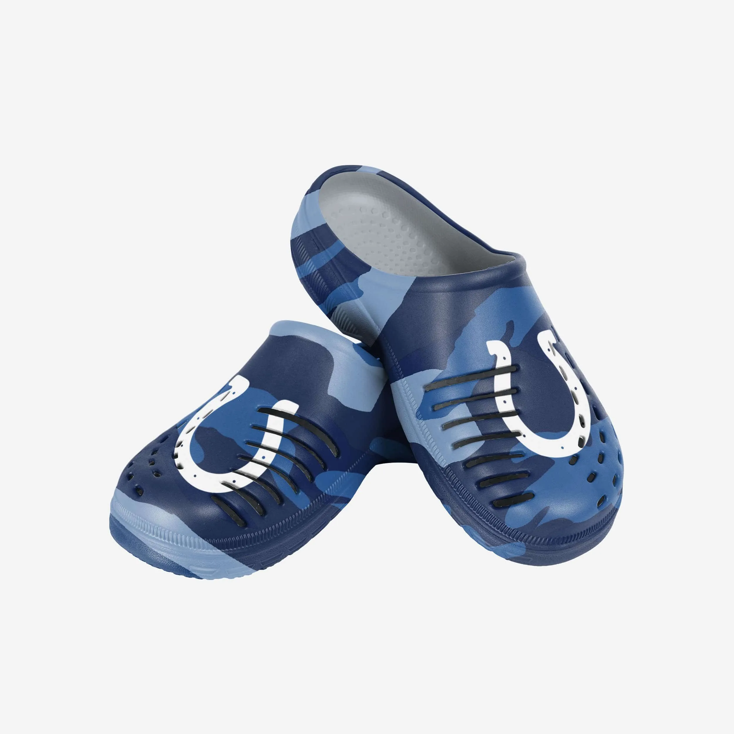 Indianapolis Colts Tonal Camo Clog