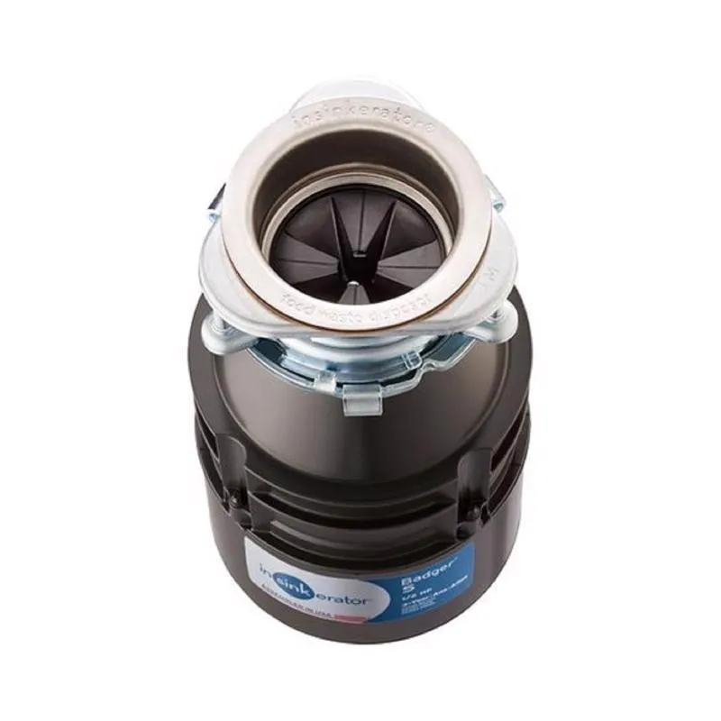 InSinkErator Badger 1/2 HP Continuous Feed Garbage Disposal with Power Cord