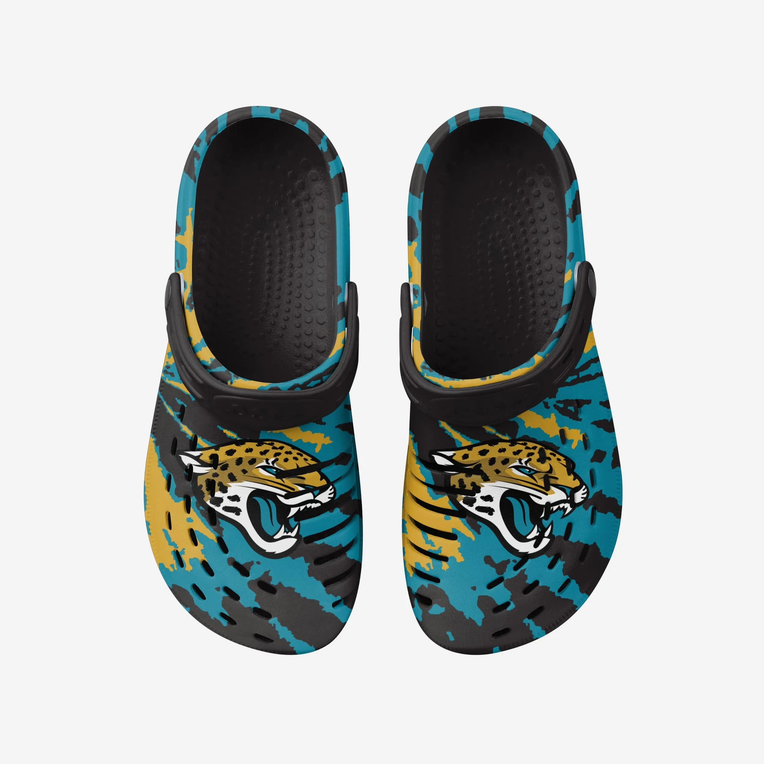 Jacksonville Jaguars Tie-Dye Clog With Strap