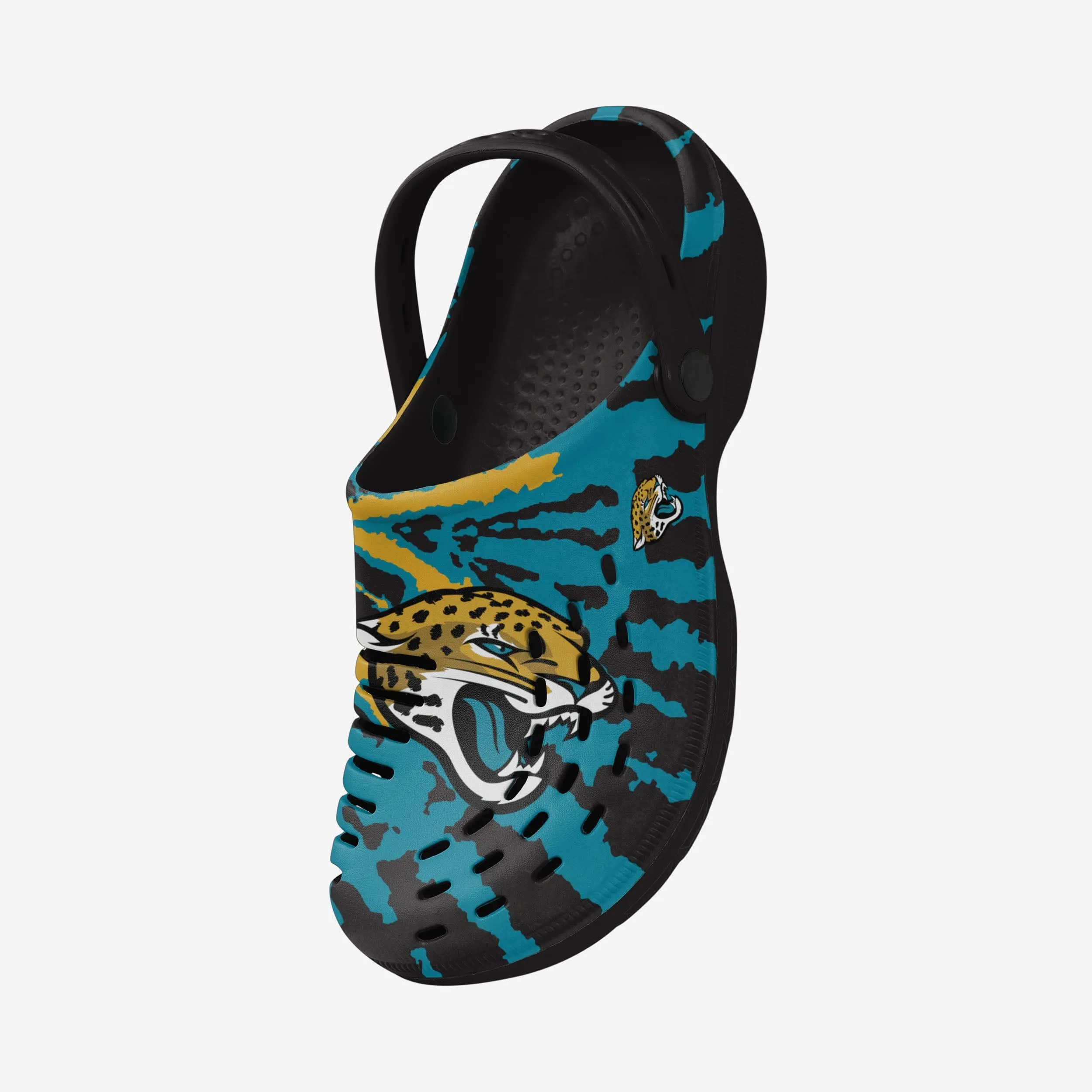 Jacksonville Jaguars Tie-Dye Clog With Strap