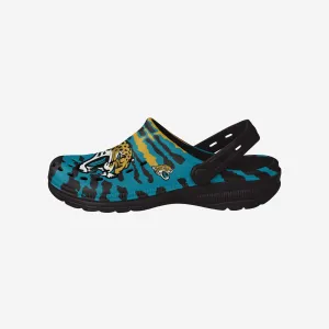 Jacksonville Jaguars Tie-Dye Clog With Strap