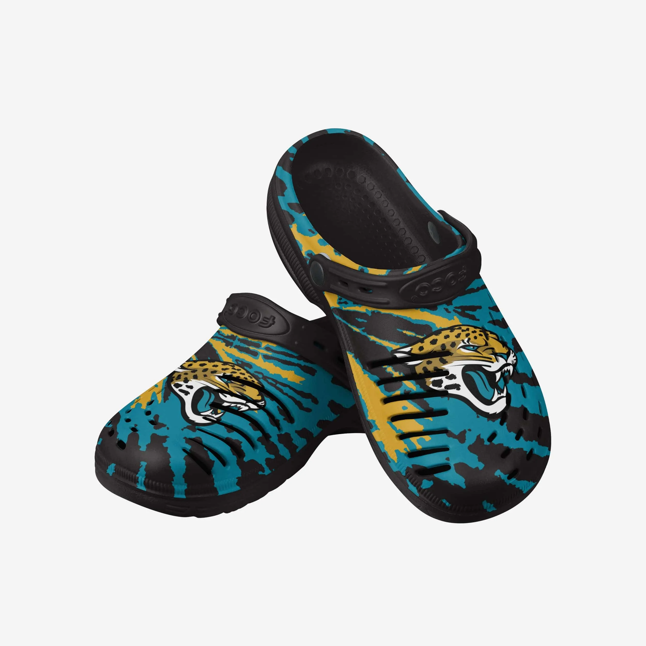 Jacksonville Jaguars Tie-Dye Clog With Strap