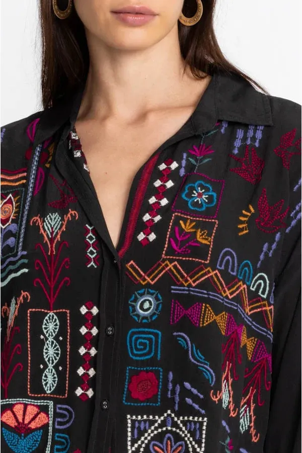 Johnny Was Campo Relaxed Oversized Shirt