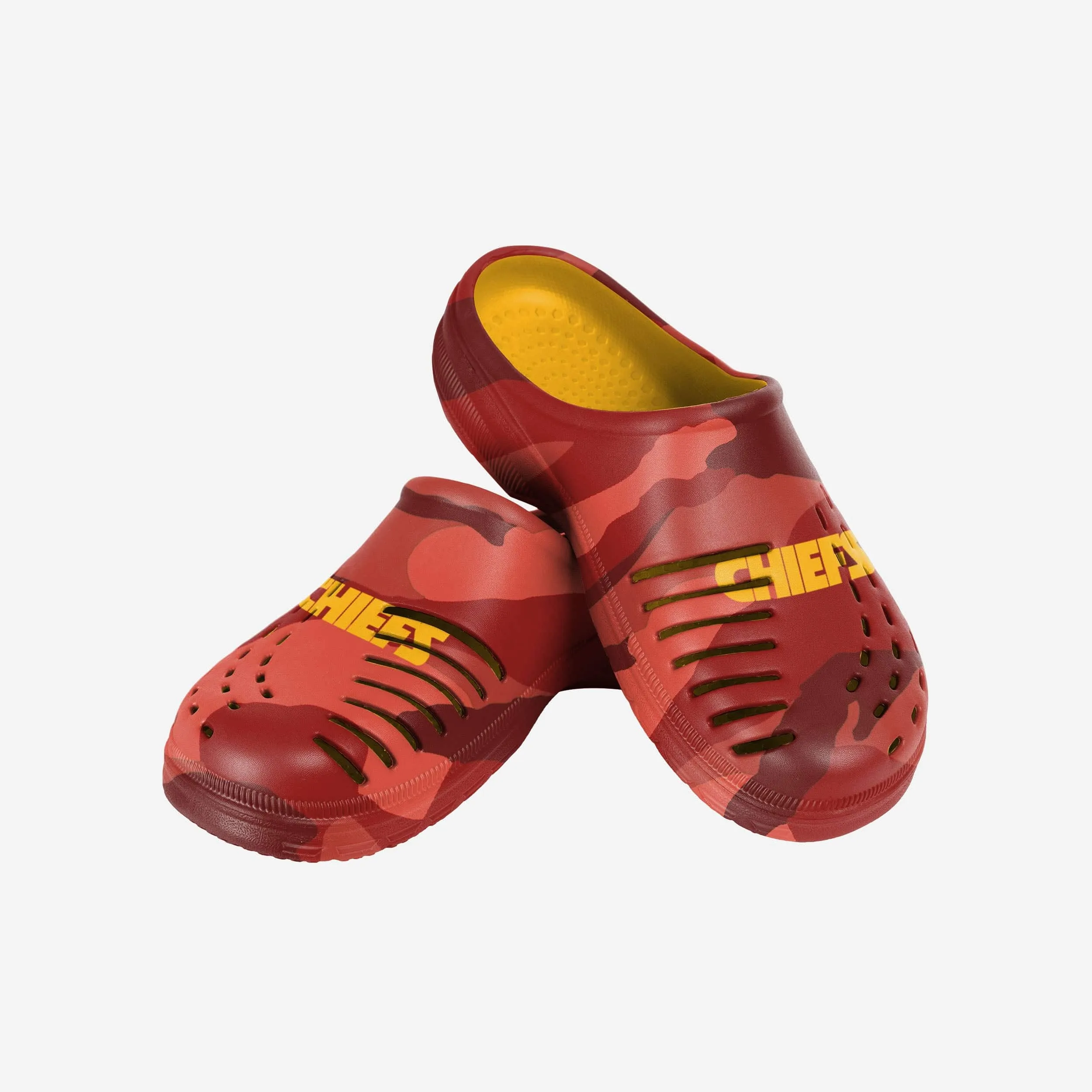 Kansas City Chiefs Tonal Camo Clog