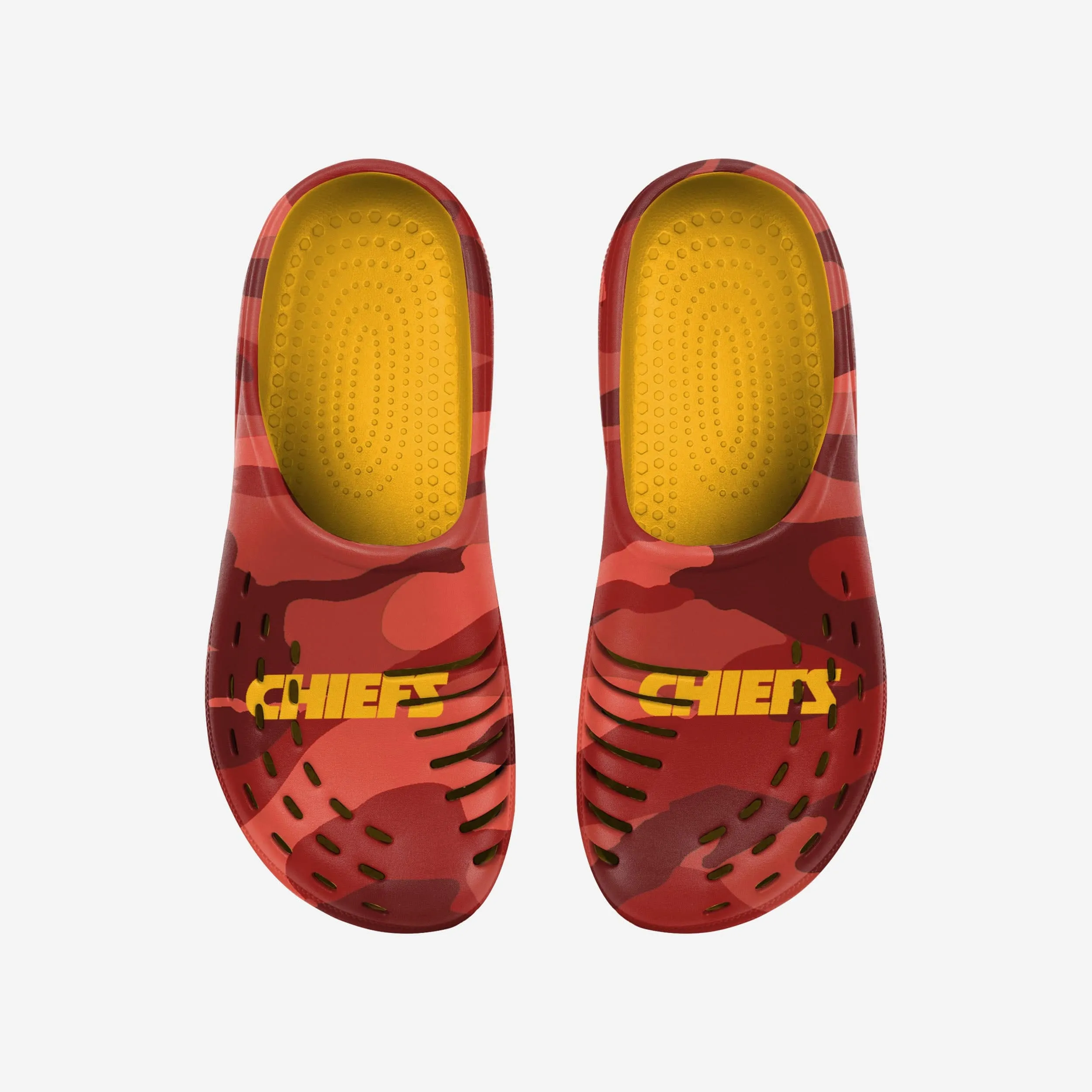 Kansas City Chiefs Tonal Camo Clog
