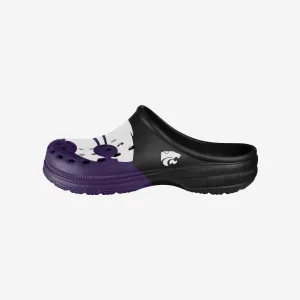 Kansas State Wildcats Colorblock Big Logo Clog