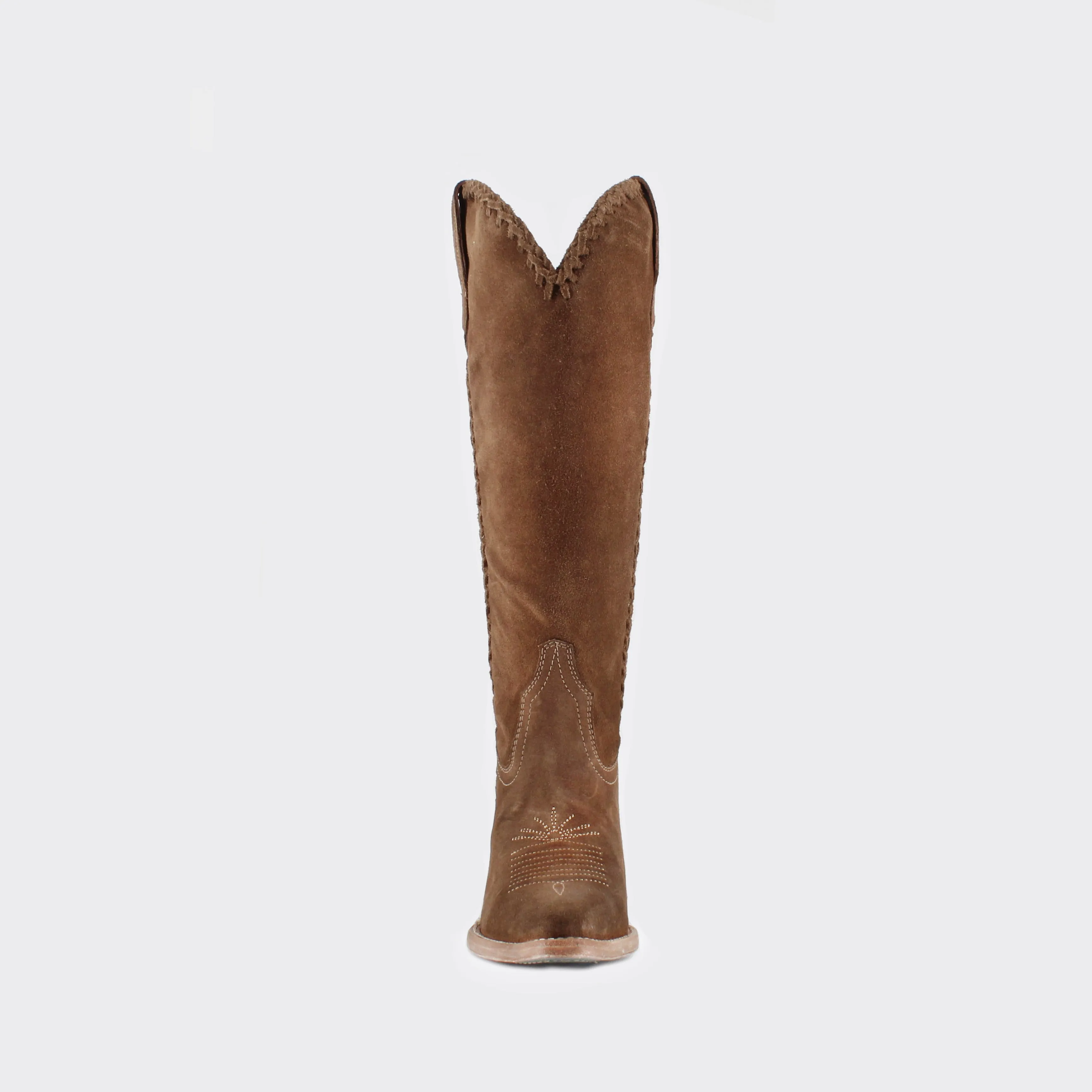 Kenia Cowgirl Leather Boots - Elegant Western Footwear By Buck & Brana ken7300