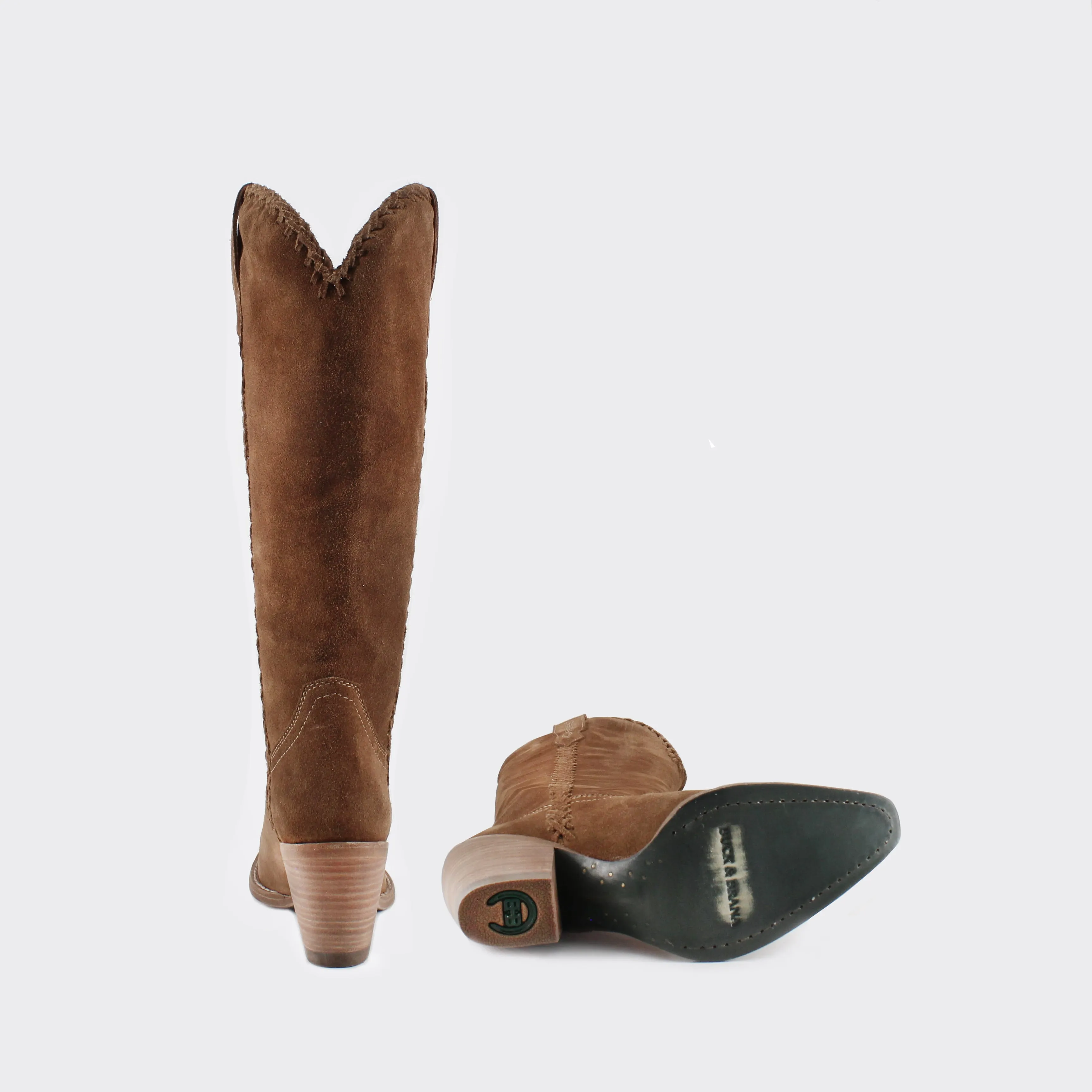 Kenia Cowgirl Leather Boots - Elegant Western Footwear By Buck & Brana ken7300