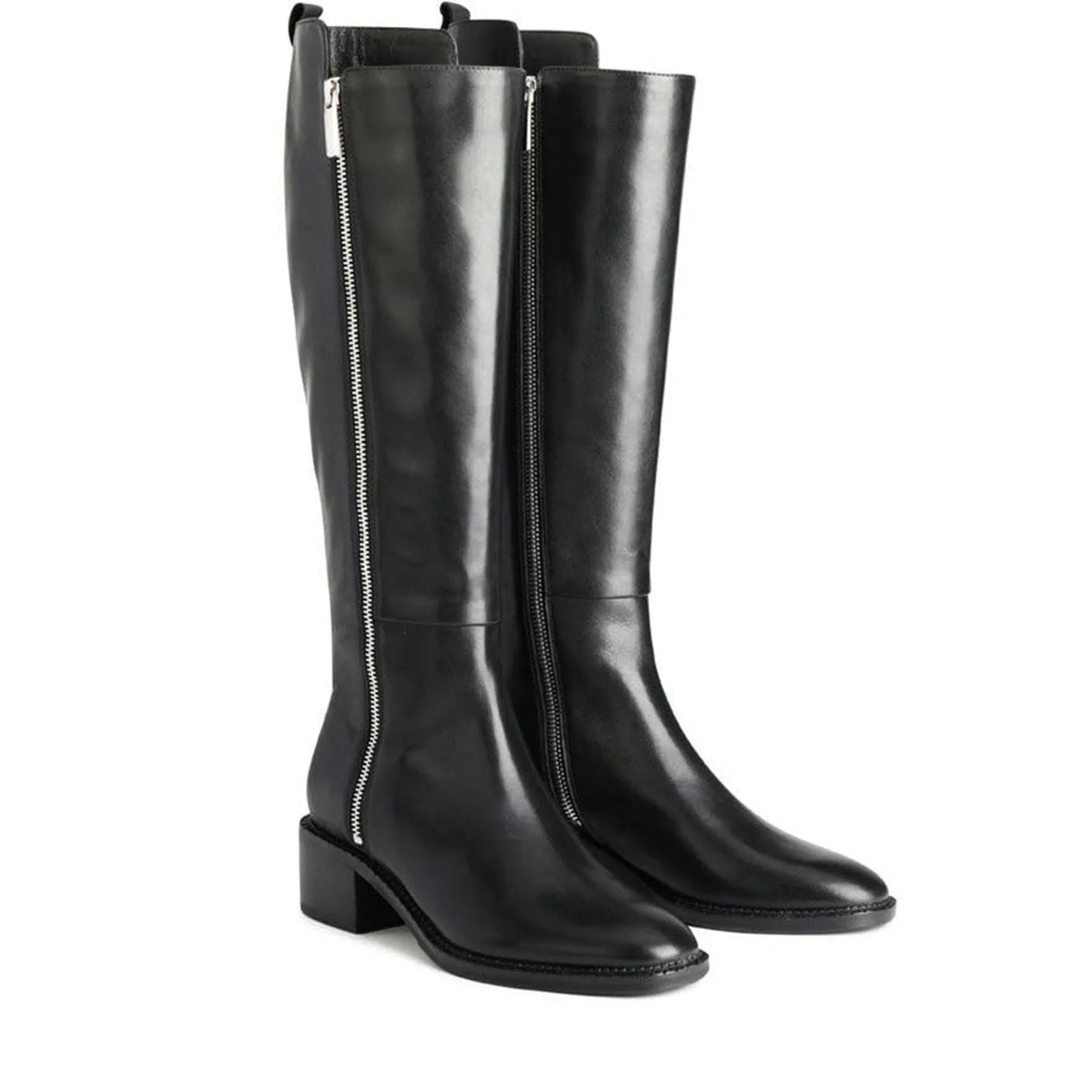 KENZIE LEATHER LONG BOOTS