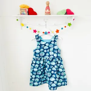 Kids Christmas Romper Dress/Pinafore