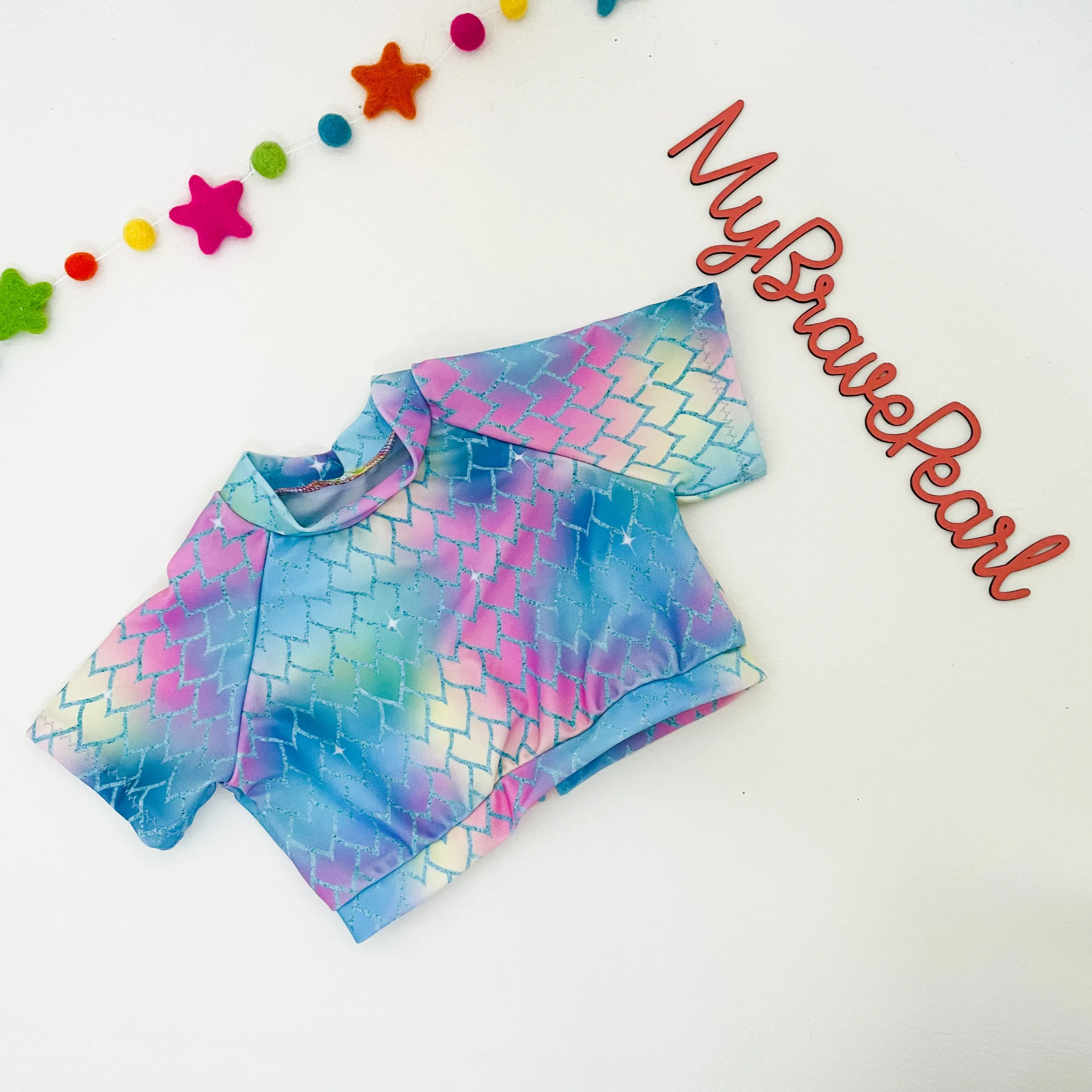 Kids Rashguard Swim Crop